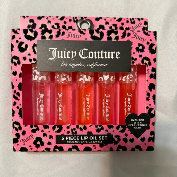 Juicy Couture 5-Piece Lip Oil Set - pink shades - Picture 2 of 4